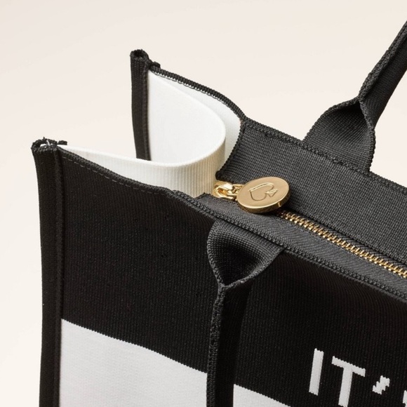 Kate Spade X Target NWT Black and White Large Tote It’s in the bag - Picture 4 of 8